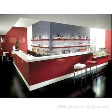 2013 Newly Designed Artificial Marble Commercial Wine Bar Counter (TW-MACT-006)